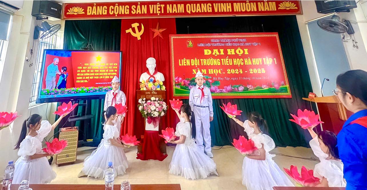 ĐẠI HỘI LIÊN ĐỘI NĂM HỌC 2024 - 2025
