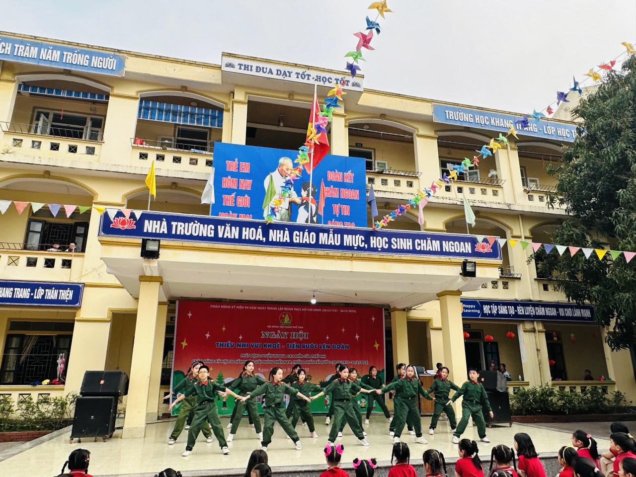 GÀY HỘI THIẾU NHI VUI KHOẺ - TIẾN BƯỚC LÊN ĐOÀN