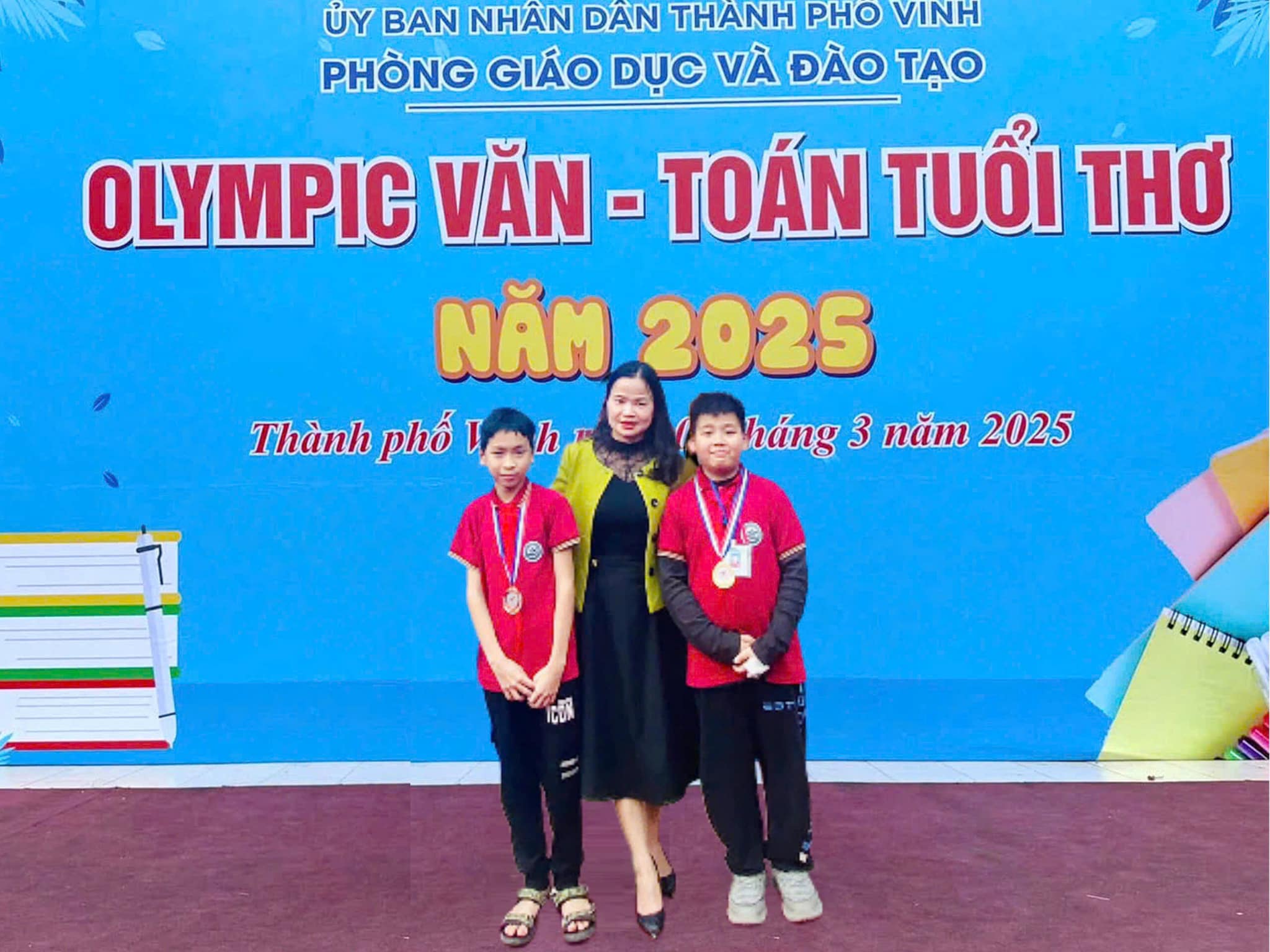 OLYMPIC VĂN - TOÁN TUỔI THƠ CẤP THÀNH PHỐ 2025