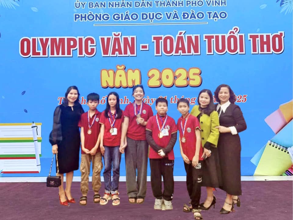 OLYMPIC VĂN - TOÁN TUỔI THƠ CẤP THÀNH PHỐ 2025