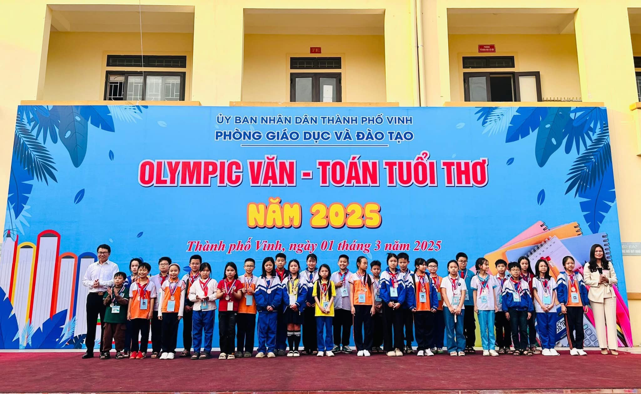 OLYMPIC VĂN - TOÁN TUỔI THƠ CẤP THÀNH PHỐ 2025