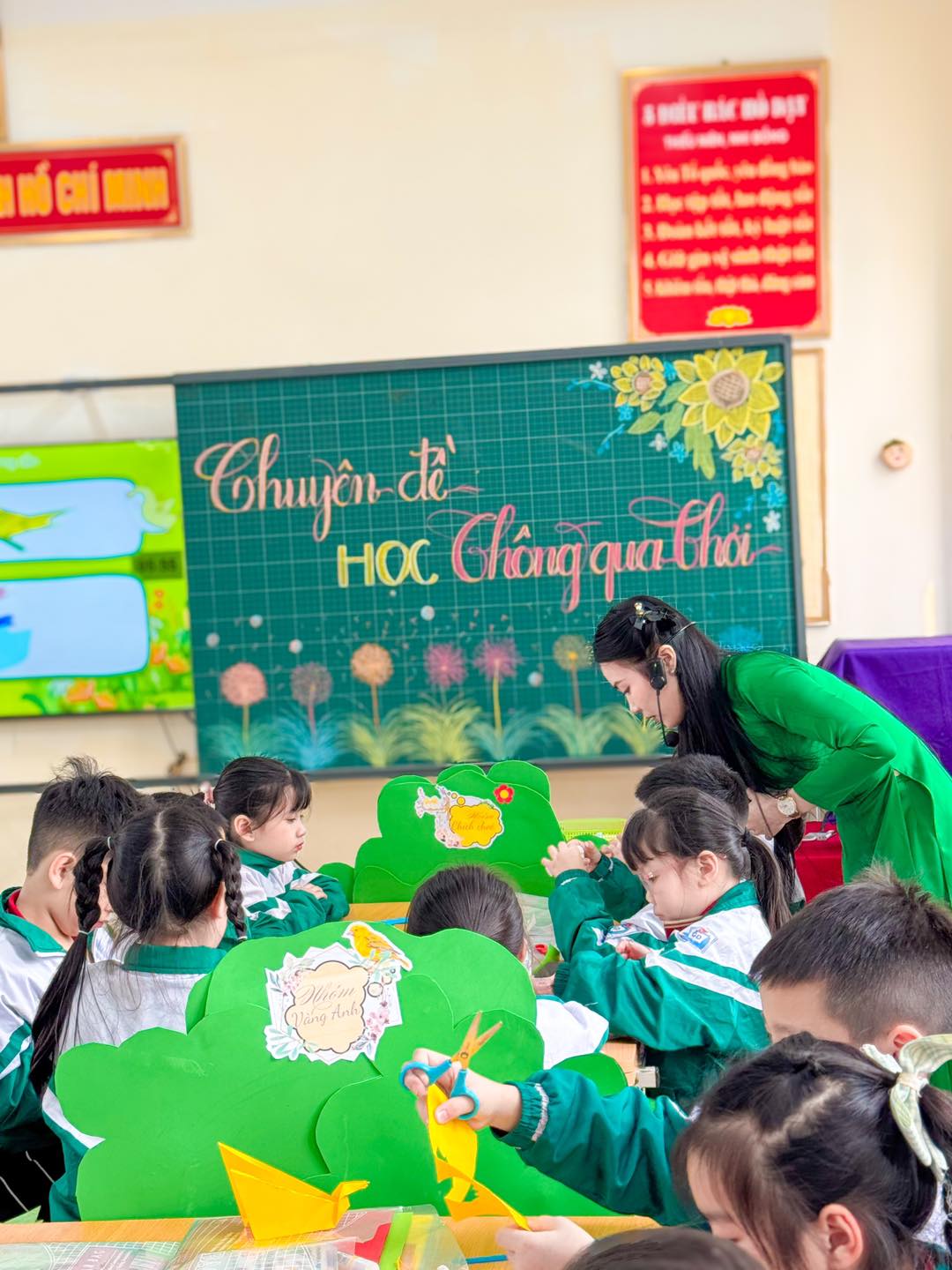 HUYÊN ĐỀ CẤP CỤM: HỌC THÔNG QUA CHƠI
